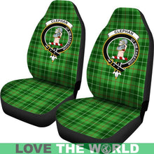 Load image into Gallery viewer, Clephan Clan Badges Tartan Car Seat Cover Ha5