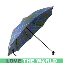 Load image into Gallery viewer, Edmonstone Tartan Foldable Umbrella W8 Umbrellas