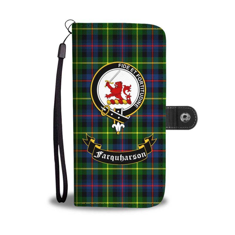 Tartan Wallet Case - Farquharson  Clan | Over 500 Tartans and 300 Clans | Love Scotland