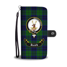 Load image into Gallery viewer, Tartan Wallet Case - Keith Clan | Over 500 Tartans and 300 Clans | Love Scotland