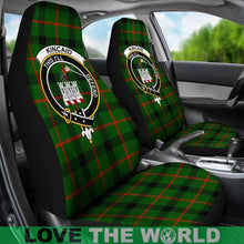Load image into Gallery viewer, Kincaid Clan Badges Tartan Car Seat Cover Ha5