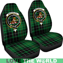 Load image into Gallery viewer, Macauley Clan Badges Tartan Car Seat Cover Ha5