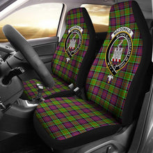 Load image into Gallery viewer, Macdonald Tartan Car Seat Cover - Clan Badge 