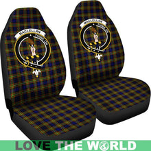 Load image into Gallery viewer, Maclellan Clan Badges Tartan Car Seat Cover Ha5