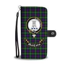 Load image into Gallery viewer, Tartan Wallet Case - Malcolm Clan | Over 500 Tartans and 300 Clans | Love Scotland