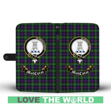 Load image into Gallery viewer, Tartan Wallet Case - Malcolm Clan | Over 500 Tartans and 300 Clans | Love Scotland