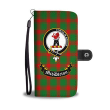 Load image into Gallery viewer, Tartan Wallet Case - Middleton Clan | Over 500 Tartans and 300 Clans | Love Scotland