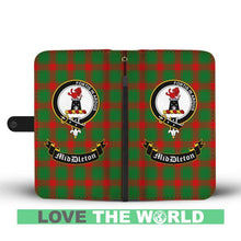 Load image into Gallery viewer, Tartan Wallet Case - Middleton Clan | Over 500 Tartans and 300 Clans | Love Scotland